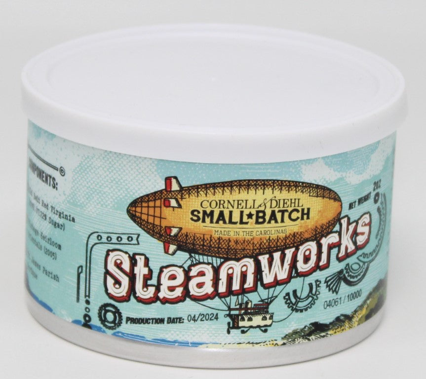 Cornell & Diehl Steamworks 2024 Release 2 oz Tin