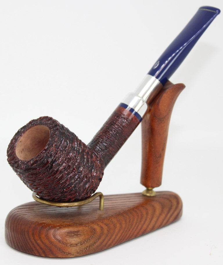 Savinelli Eleganza Dark Brown 111KS Rusticated Pipe