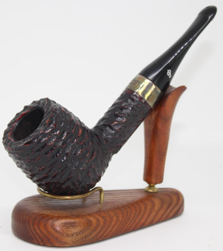 Peterson House Pipe Billiard Rusticated Pipe