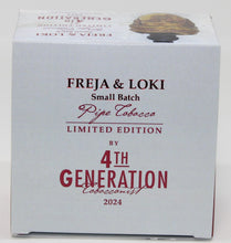 Load image into Gallery viewer, 4th Generation Freja &amp; Loki Pipe Tobacco 2 oz Tin
