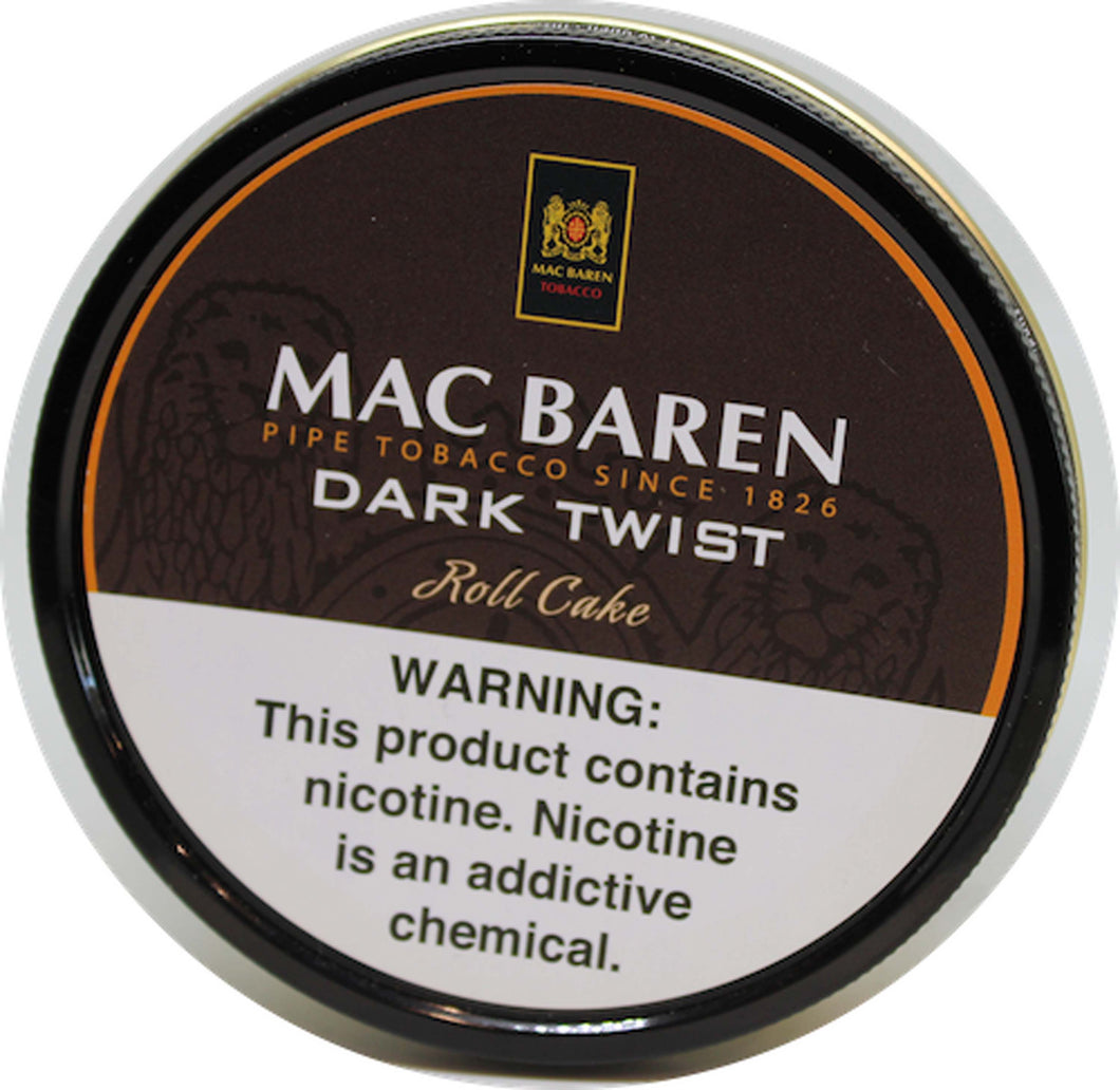 Mac Baren Dark Twist 3.5 oz Tin