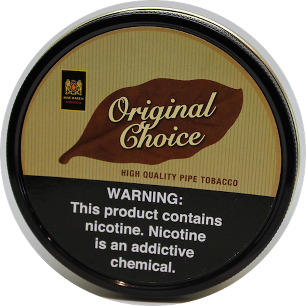 Mac Baren Original Choice 3.5 oz Tin