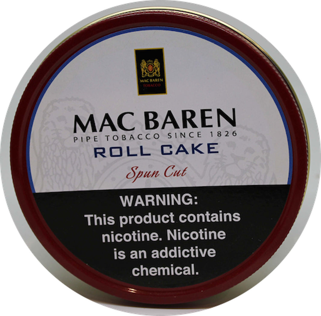 Mac Baren Roll Cake 3.5 oz Tin