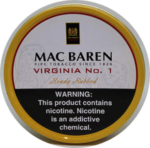 Load image into Gallery viewer, Mac Baren Virginia No. 1 3.5 oz Tin
