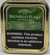 Load image into Gallery viewer, Savinelli Brunello Flake 100g Tin
