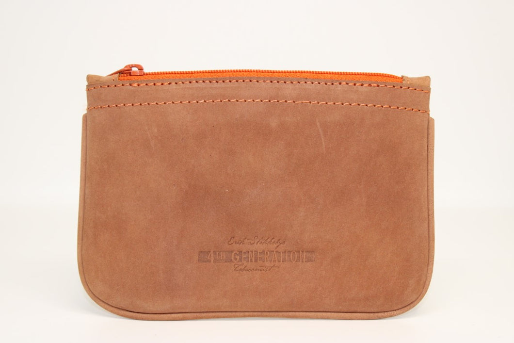 4th Gen Zipper Tobacco Pouch Hunter Brown