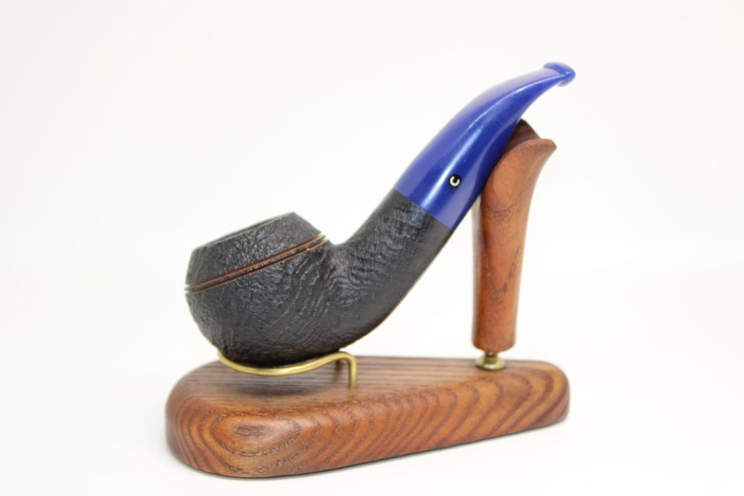 Comoy Vintage 499 Moon Sandblasted Pipe