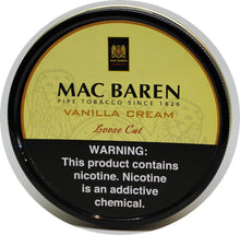 Load image into Gallery viewer, Mac Baren Vanilla Creme 3.5 oz Tin
