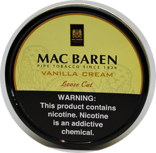 Load image into Gallery viewer, Mac Baren Vanilla Creme 3.5 oz Tin
