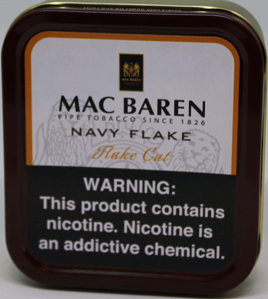 Mac Baren Navy Flake 3.5 oz Tin