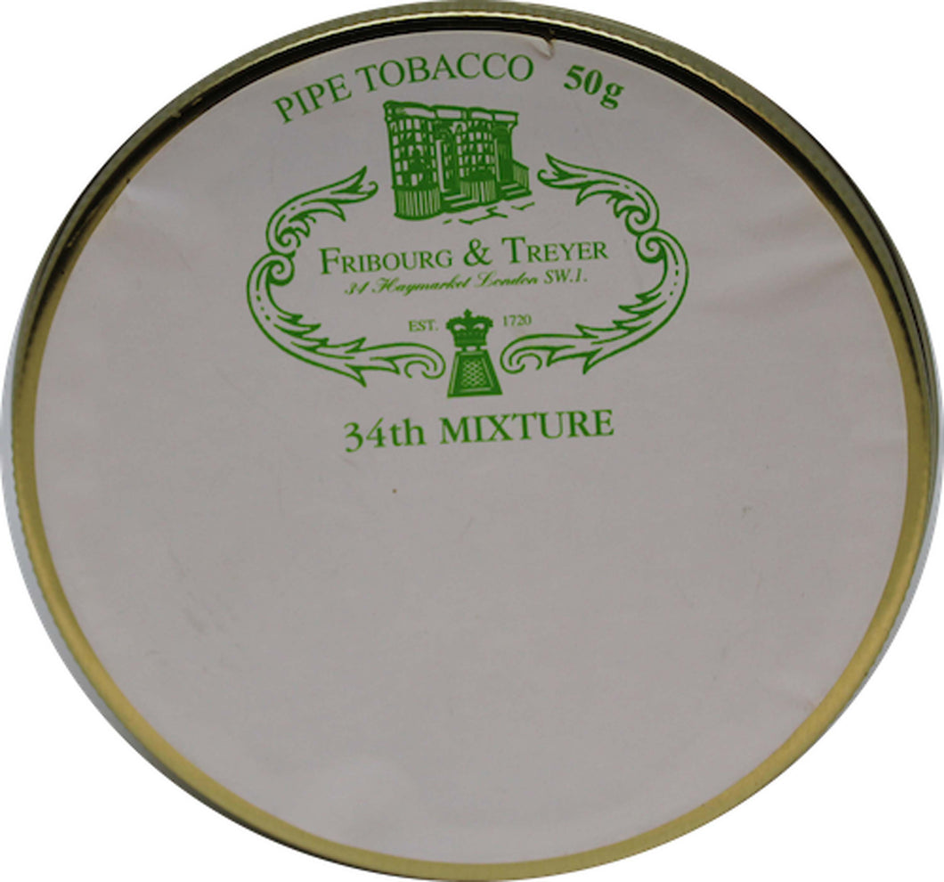 Fribourg & Treyer 34th Mixture 50g Tin