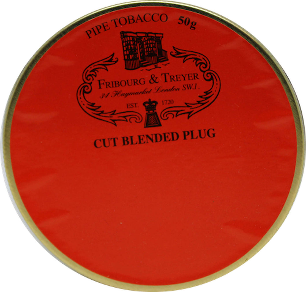 Fribourg & Treyer Cut Blended Plug 50g Tin