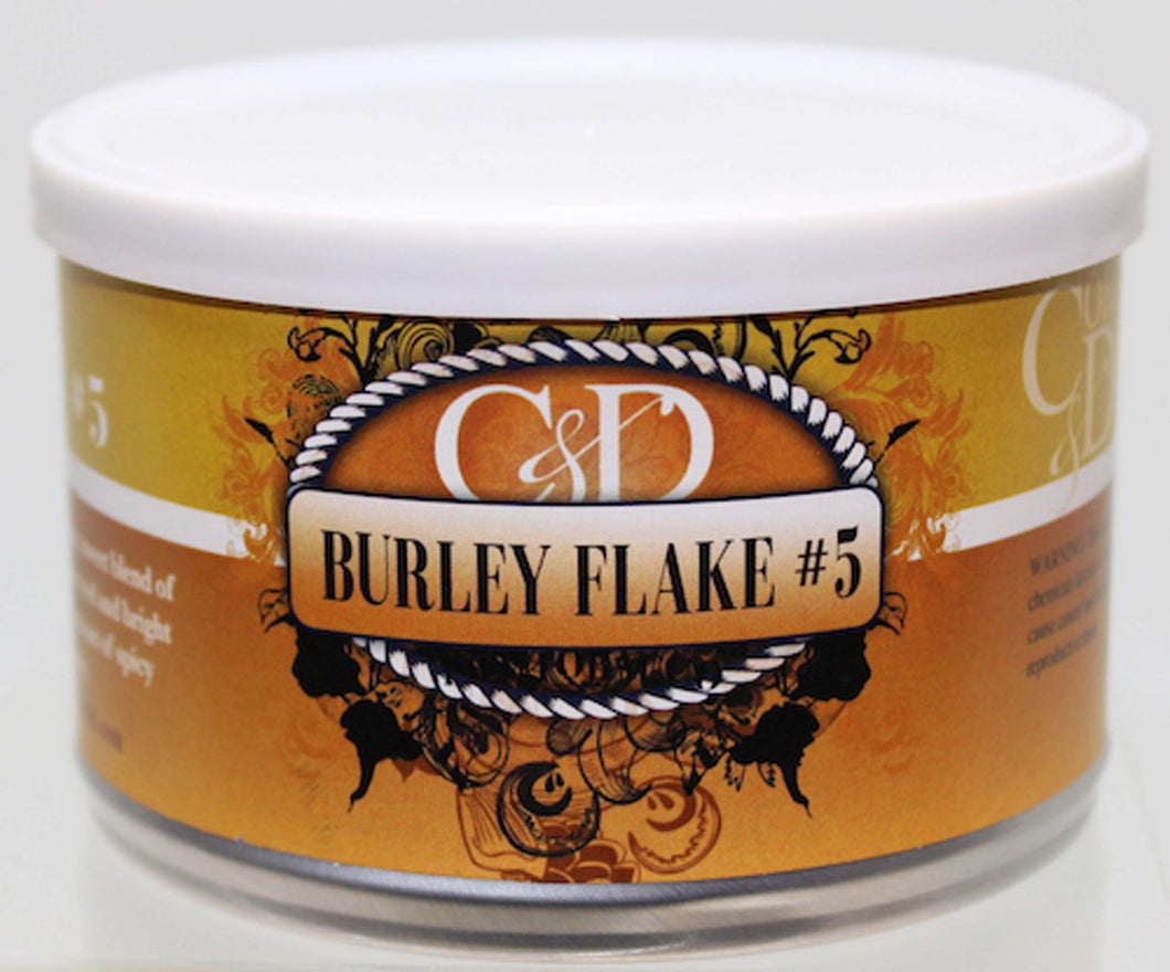 Cornell & Diehl Burley Flake No. 5 2 oz Tin