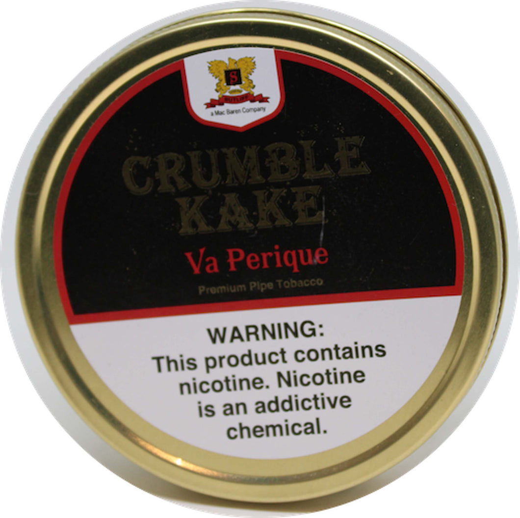 Sutliff Crumble Kake Va Perique 1.5 oz Tin