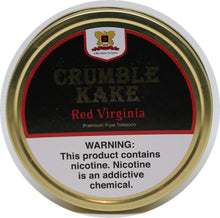 Load image into Gallery viewer, Sutliff Crumble Kake Red Virginia 1.5 oz Tin
