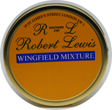 Load image into Gallery viewer, Robert Lewis Wingfield Mixture 50g Tin
