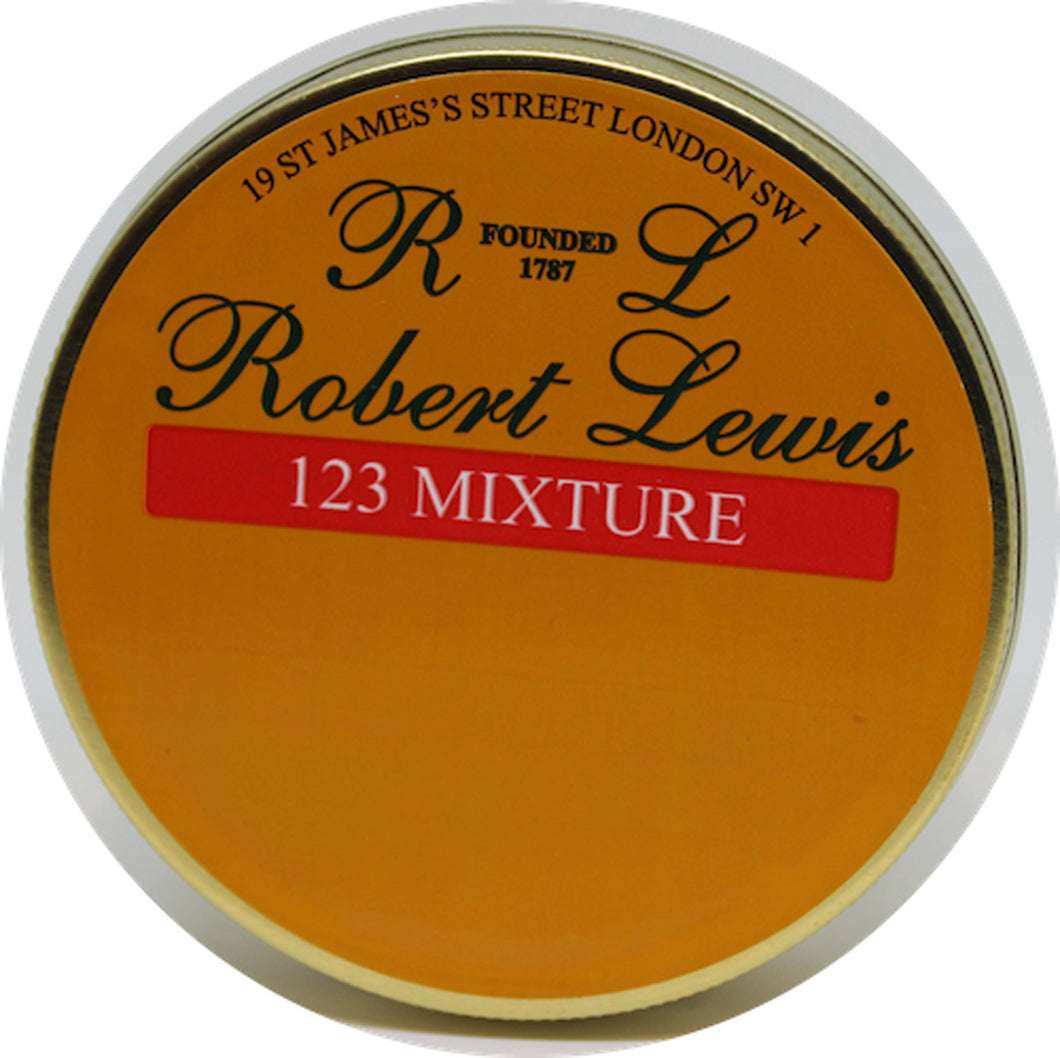 Robert Lewis 123 Mixture 50g Tin