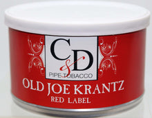 Load image into Gallery viewer, Cornell &amp; Diehl Old Joe Krantz Red 2 oz Tin
