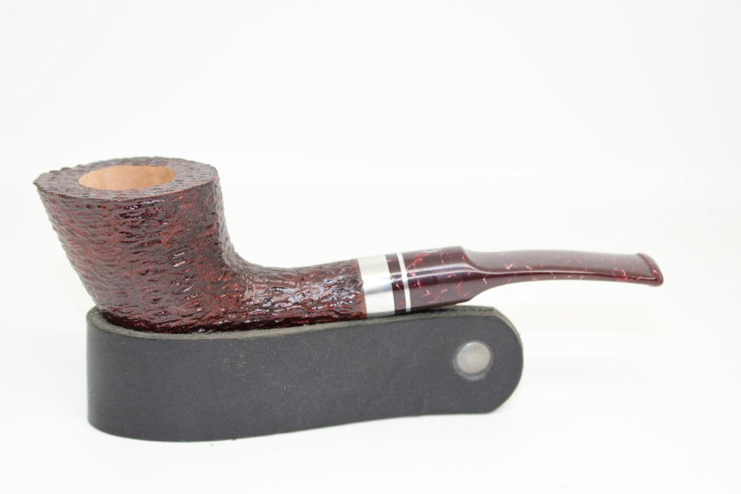 Savinelli Bacco Dark Brown 904 Rusticated Pipe