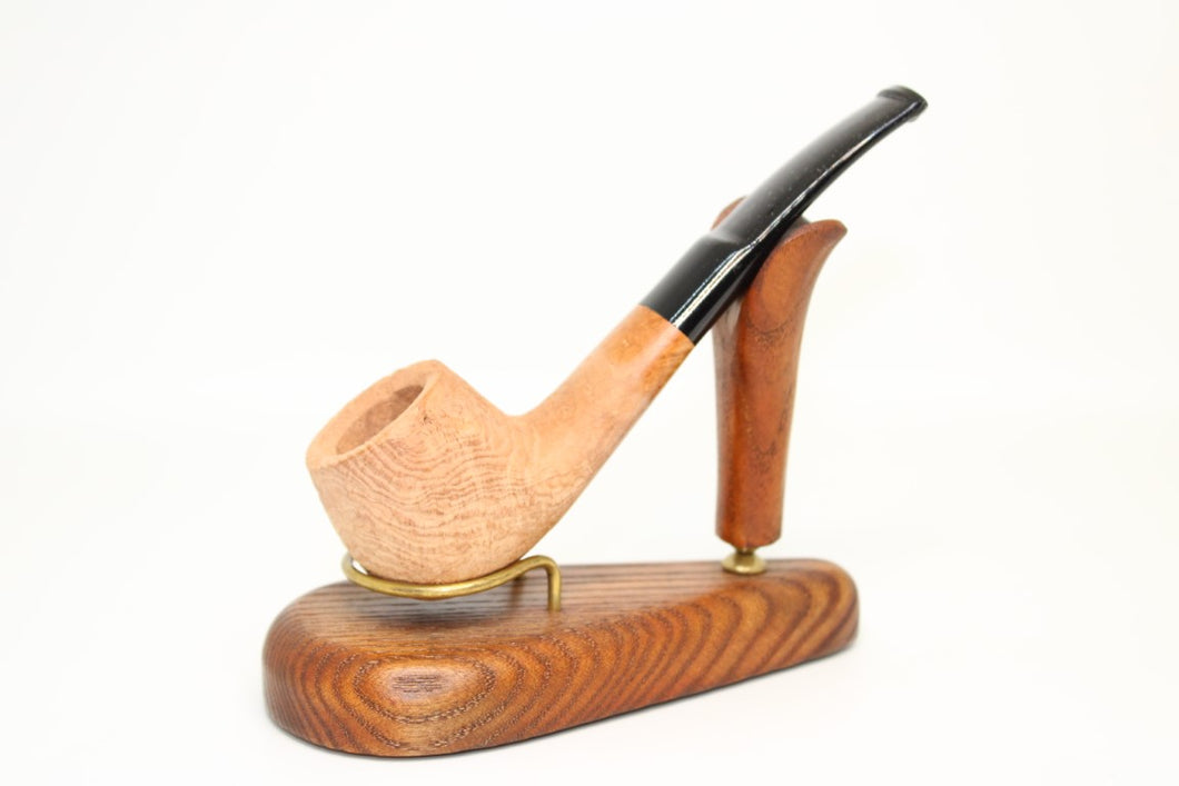 Bones Oval Apple Sandblasted Pipe