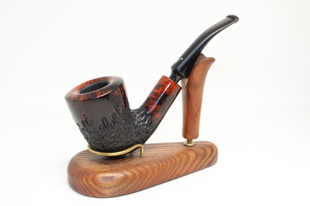 Nording Erik the Red Bent Dublin Rusticated Pipe