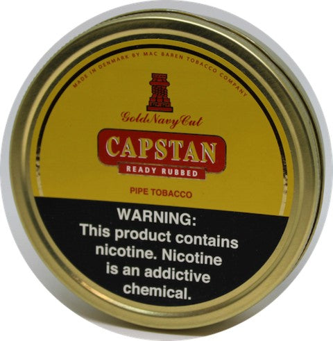 Capstan Gold Ready Rubbed 1.75 oz Tin