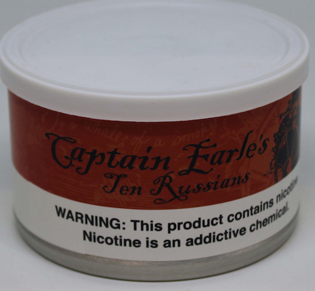 Captain Earle's Ten Russians 2 oz Tin