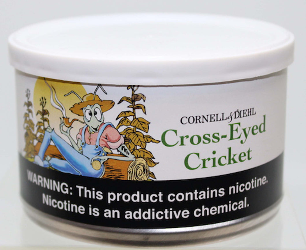 Cornell & Diehl Cross Eyed Cricket 2 oz Tin